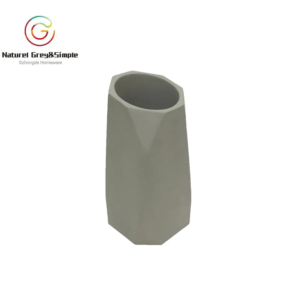 Creative Geometry Colorful Wine Rack Ornamental Concrete Wine Bottle Holders