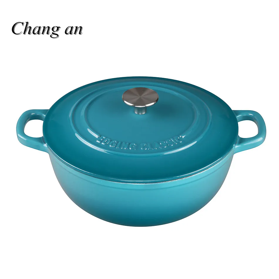 De Hierro Fundido Horno Holandés Con Esmalte De Cocina Olla Con Tapa - Buy  De Hierro Fundido Horno Holandés Olla De Hierro Fundido Horno Holandés  Utensilios Horno Holandés De Hierro Fundido De