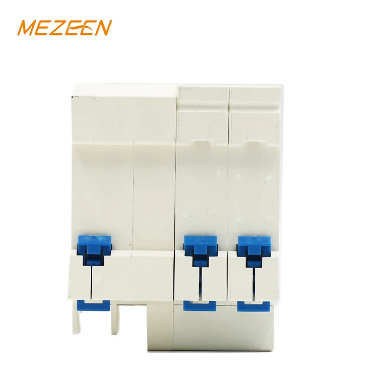 High Quality 2p 3a 4a 5a 6a  10ma 30ma 6ka Rcbo Price Dz47 Le Rcbo 3 Pole Rccb Circuit Breaker 20amp Elcb