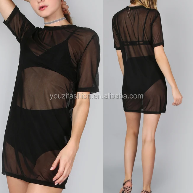 ladies mesh dress