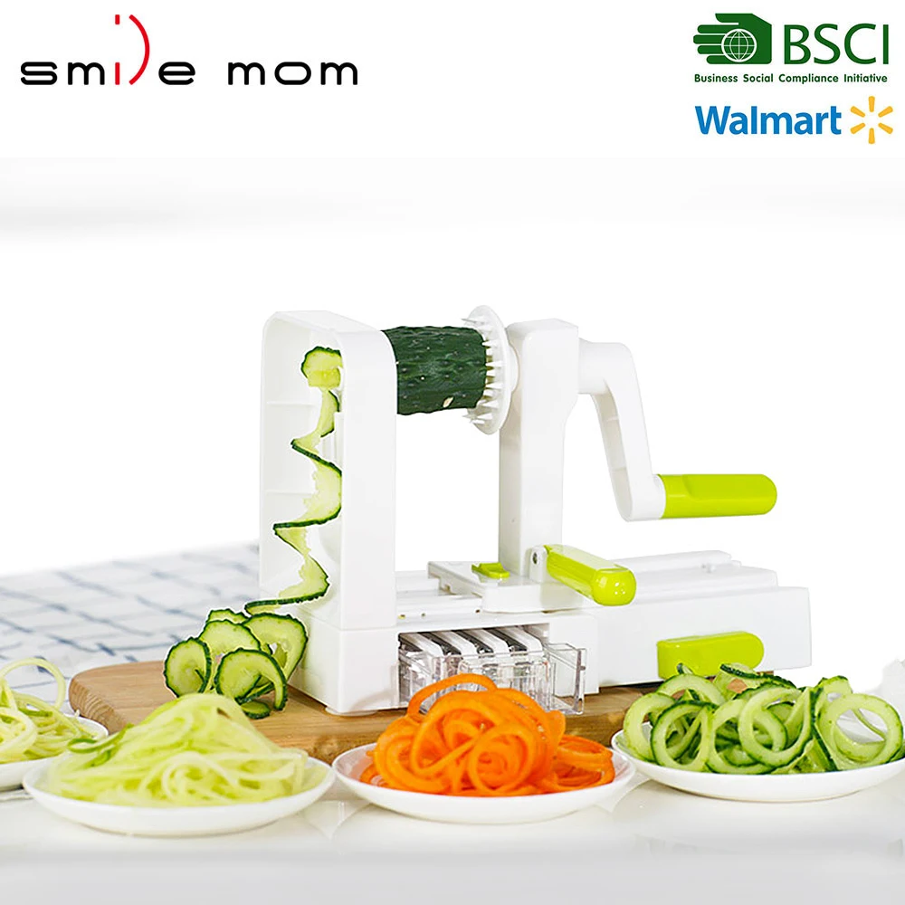 B458 Kitchen Tools Long Curly Veggie Spiralizer
