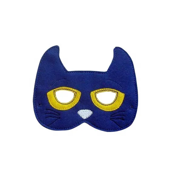 Abaodam 5pièces Masques Animaux Feutrine De Masques Colorés Pour Garçon Fille Pour Fêtes Carnaval Et Halloween Confortables Et Réutilisables Thème Animaux Amusants