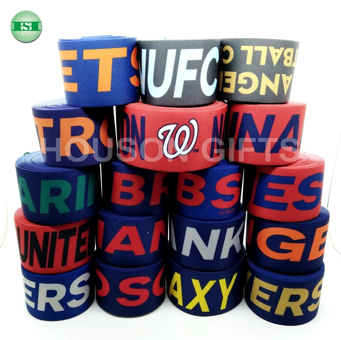 Sublimated Elastic Waistband Jacquard Custom Printed Elastic Band for Underwear