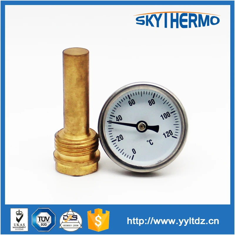 Calibrada Bimetal Estufa De Gas Horno Termómetro Con Tornillo De Rosca Y  Columna - Buy Termómetro De Horno De Gas Product on Alibaba.com