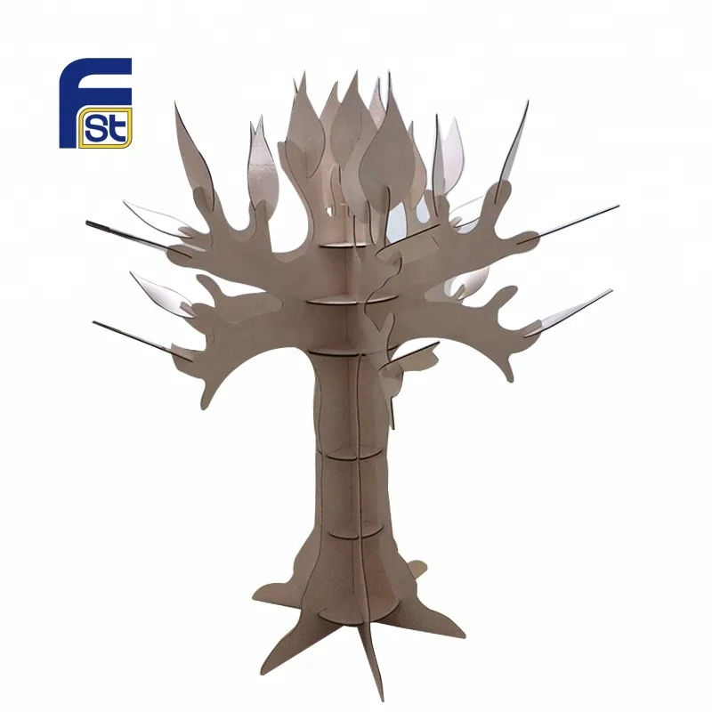 Tree Shape Cardboard Furniture Model