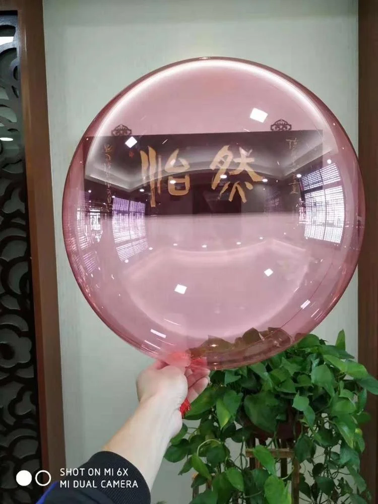 
Высококачественный гелиевый Наполнитель из ТПУ, Новое поступление, Китай, прозрачные цветные шары bobo, прозрачные воздушные шары 