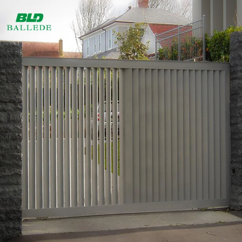 Garden Fixed Vertical or Horizontal Aluminum Automatic Gate