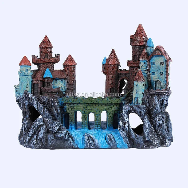 Aquarium Castle Decorations Buy Bouncy Castle Castle Epoxy Resin Product On Alibaba Com