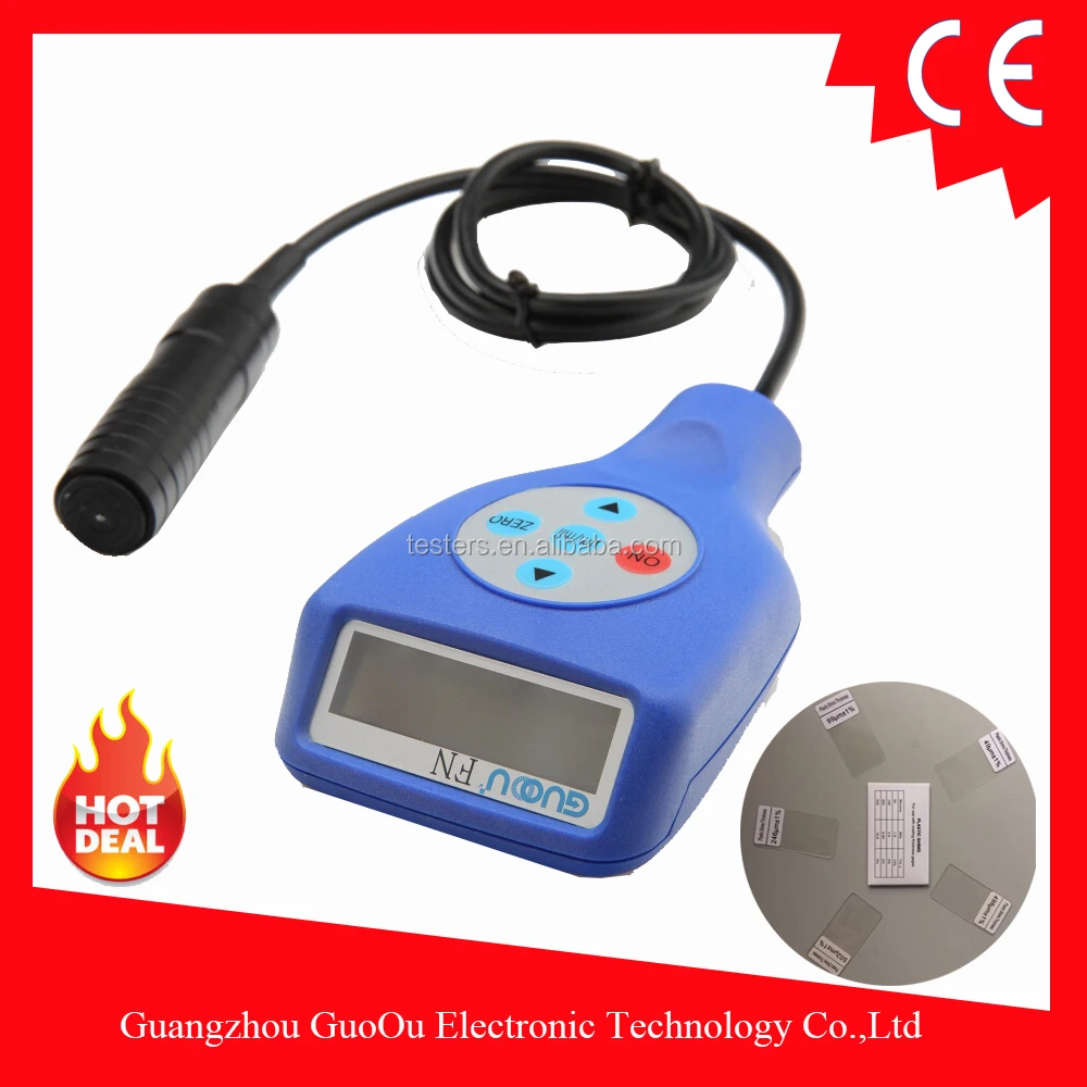 Easy to Use Powder Coating Thickness Gauge Stainless Steel and Aluminum