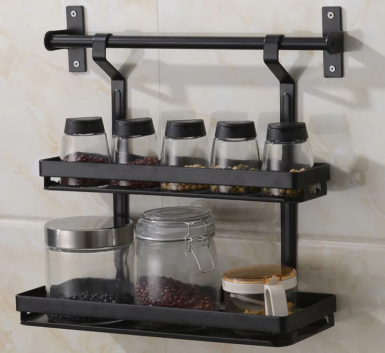 Stainless Steel Kitchen Rack Holder Shelf Nf003 360*140*335 Double