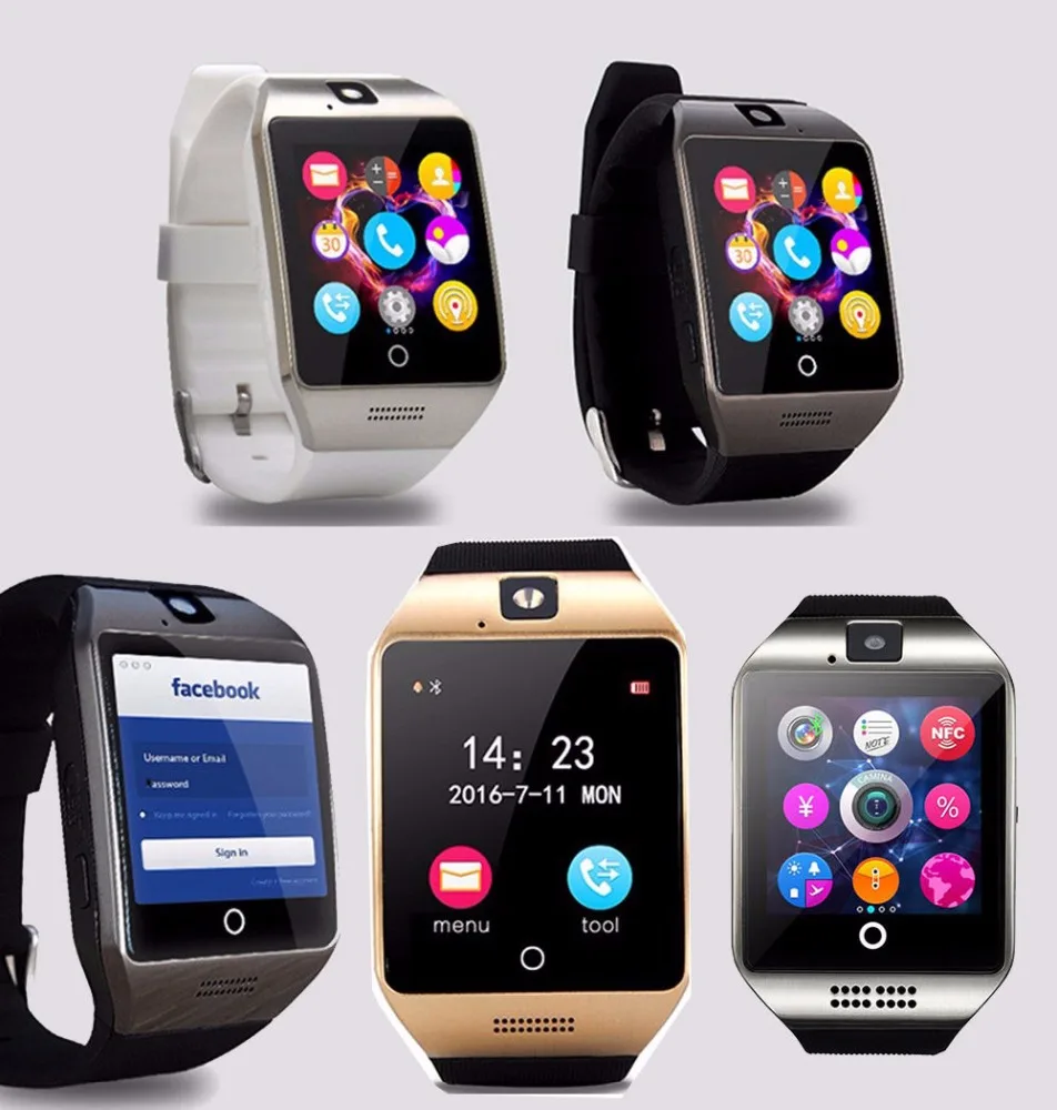 Smartwatch with front cheap facing camera