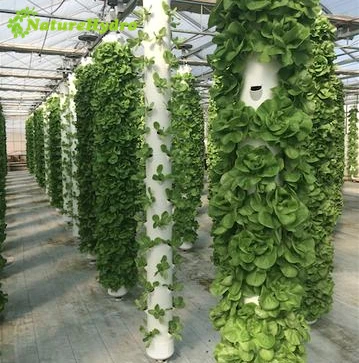 Stackable Hydroponic Tower Garden Vertical Aeroponics Tower