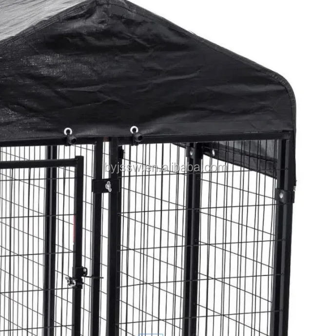 5x10x6 welded wire dog kennel