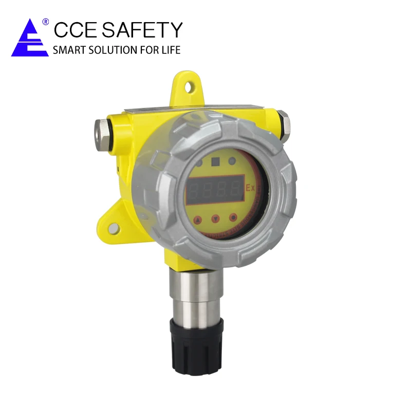 QB2000N 4-20mA Исправлена Аммиака детектор утечки газа аммиака монитор с световой сигнализации дополнительно