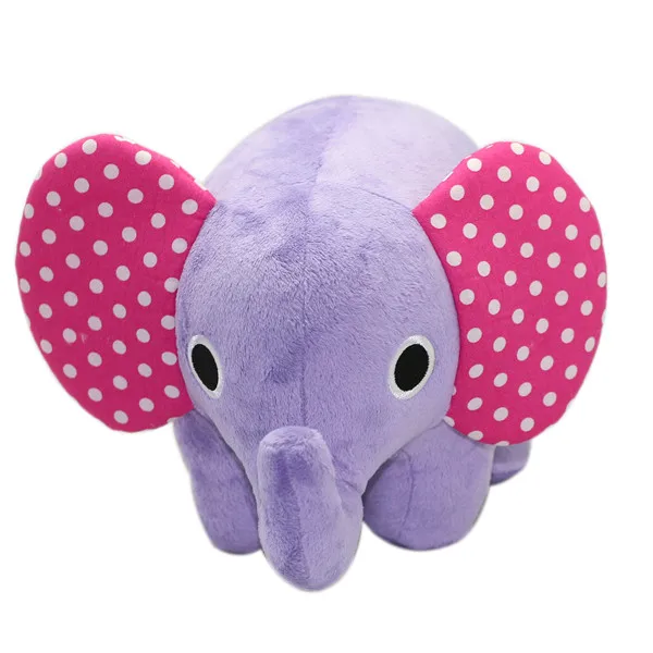 purple elephant stuffed toy