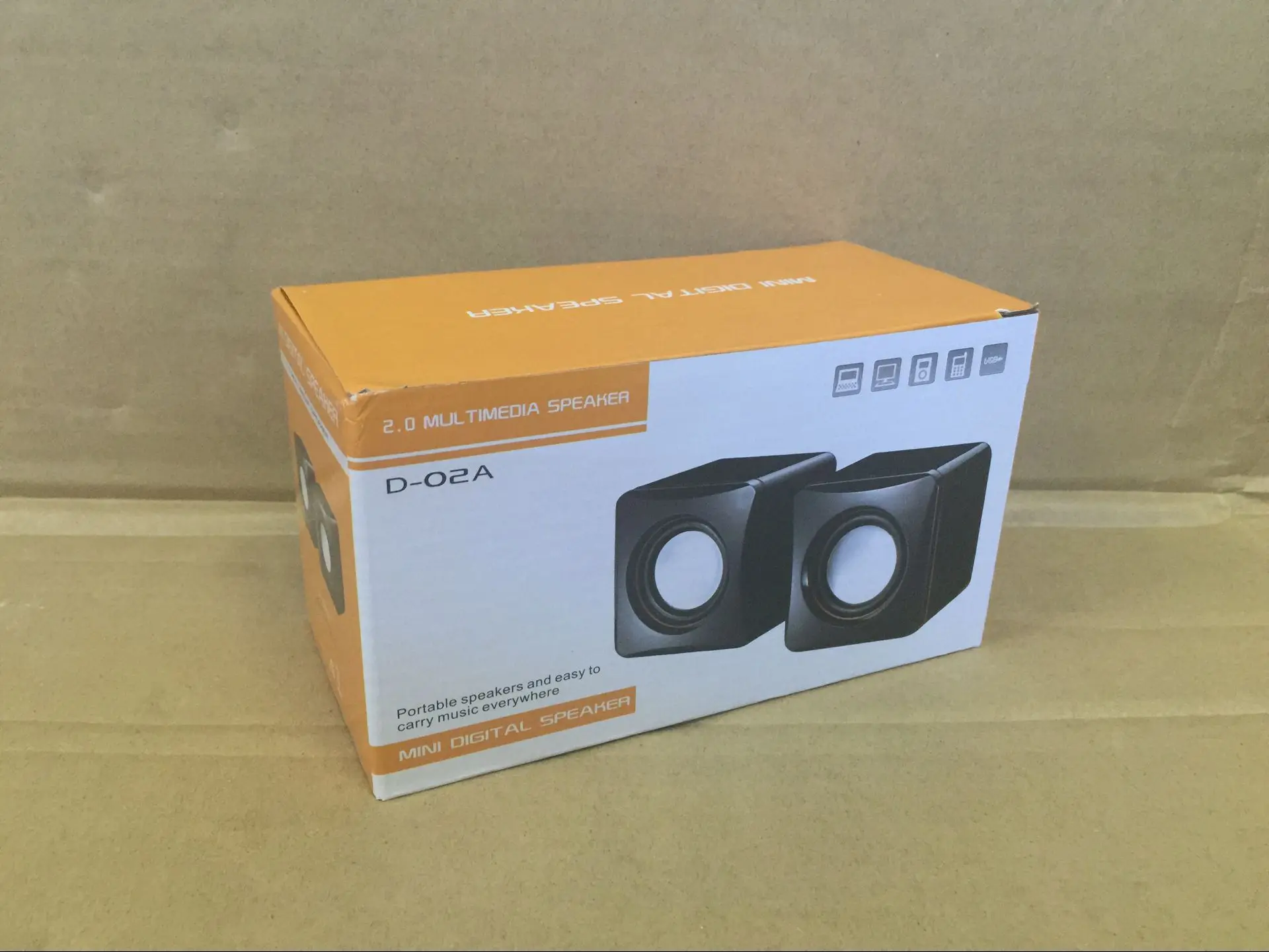 High Quality Small Cheap Home Speaker OEM Outdoor Promotion Gift Hot Tablet Computer Notebook USB Mini Input USB Speaker