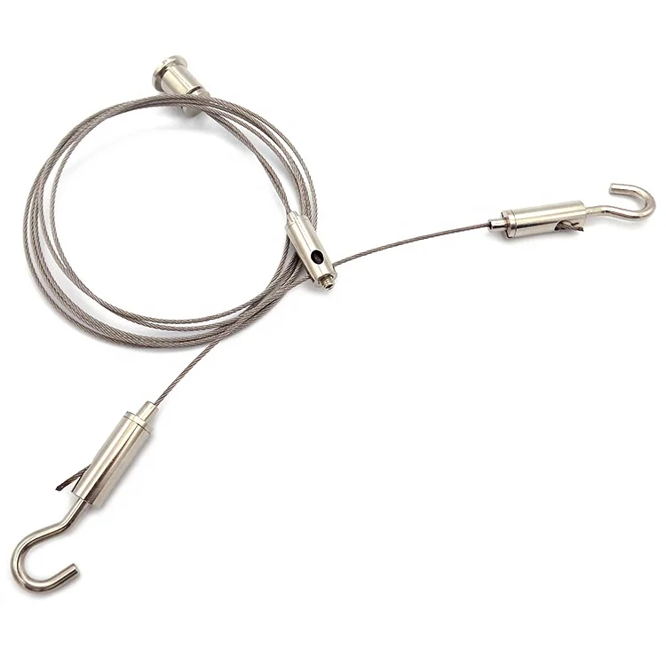 Китай, дешево, нержавеющая сталь, потолочный светильник, кабельный захват, подвесной комплект