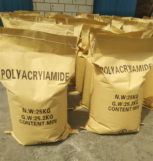 China Factory Price 35 Molecular Weight Polyacrylamide PAM Flocculants Partially Hydrolyzed Polyacrylamide Powder Flocculants