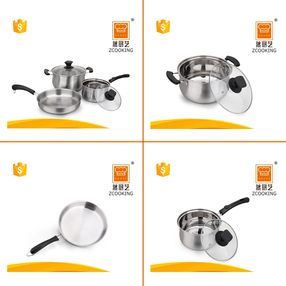 5 Pcs Stainless Steel Kitchen Queen Cookware Set Buy Cookware Set,Stainless Steel Cookware Set