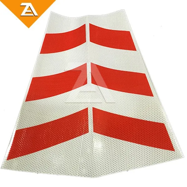 Yellow Black Arrow Reflective Floor Marking Tape Reflective Sticker for Roadway Safety