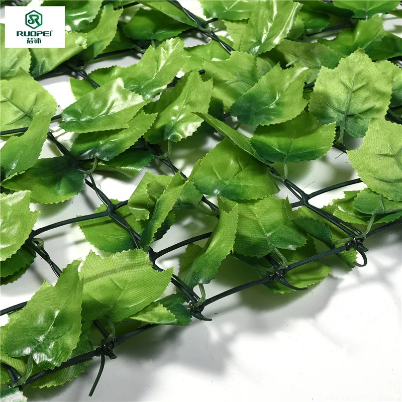 Cheap Natural Ivy Privacy Screens Plastic Plant Trellis Faux Leaves
