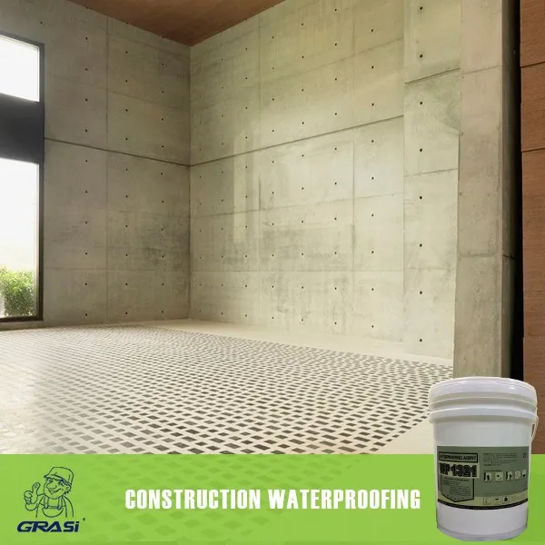 8 Years Waterproof Synthetic Rubber Running Track Material Protection Colorless Silicone Waterproofing Paint for Concrete