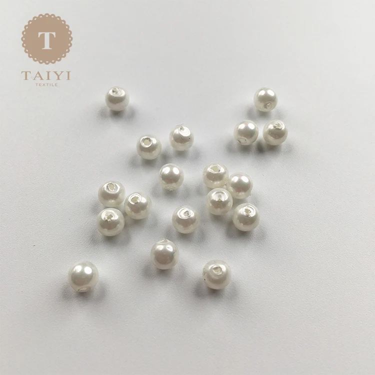 Rollo de Perlas WELLXUNK Cadena de Cuentas de Perlas Decorativas para Decoración de Bodas Manualidades Navidad Cadena de Perlas de Plástico Plata 