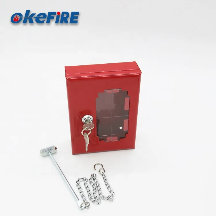 Okefire Wall Mount Metal Emergency Security Key Holder Storage Lock box