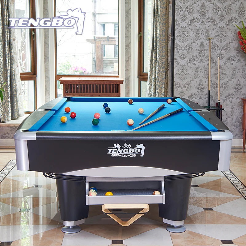 Бильярдный стол Tengbo 8 футов 9 футов из массива дерева, распродажа