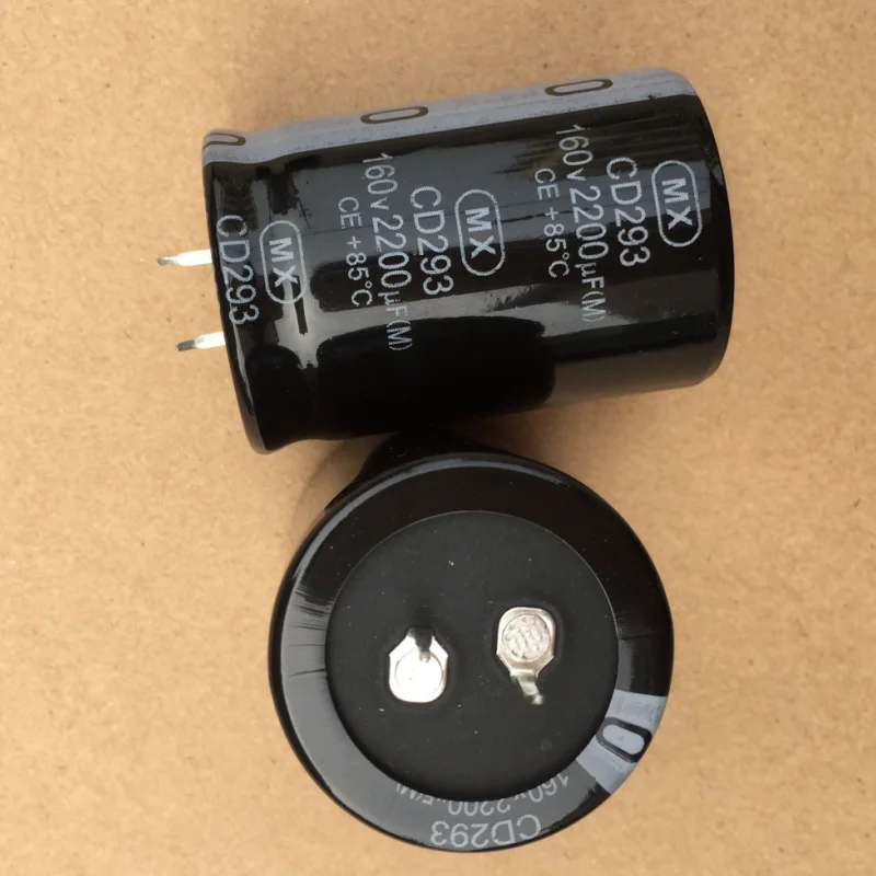 PAKMEZ Condensatori elettrolitici in Alluminio a Scatto 200 Volt 270uF 105c componenti