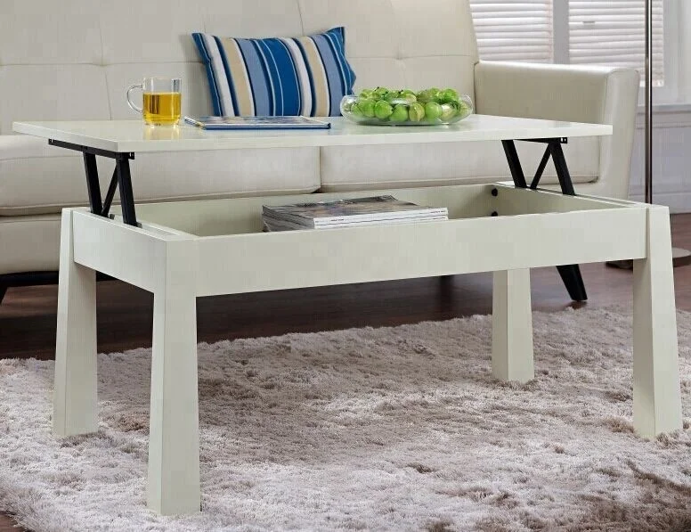 Скрытый прикроватный столик B08 с подъемным механизмом