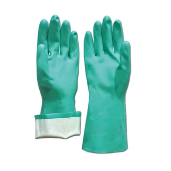 Summer Winter Spring Fall Nitrile Gloves-Neoprene Household Cleaning Gloves for cooking and kitchen Waterproof Hot