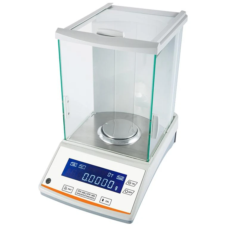 JoanLab Digital Multi-Function Laboratory Precision Balance Precise Analytical Lab Scale 100g x 1mg Grams Ounce or Carats with LCD Display 600g x 10mg Self-Calibrating 