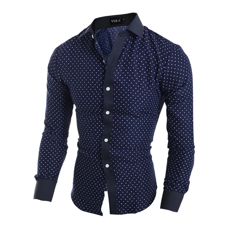 Mens blue polka dot shirt of over 3, results for