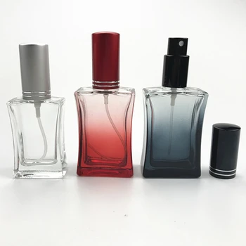 wholesale 30ml 50ml 100ml colored stock empty perfume refillable