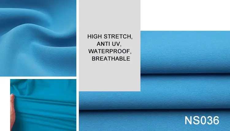 High Quality 4 Way Stretch Polyester Spandex Swimwear Lycra Waterproof ...