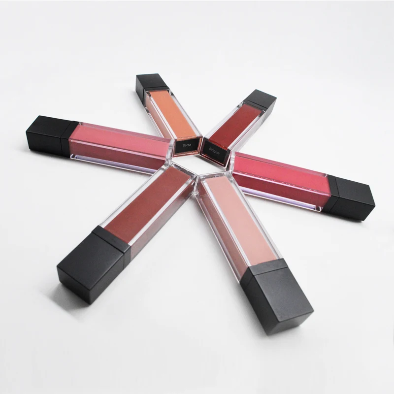 Оптовая продажа, набор матовых помад, стойкий блеск для губ