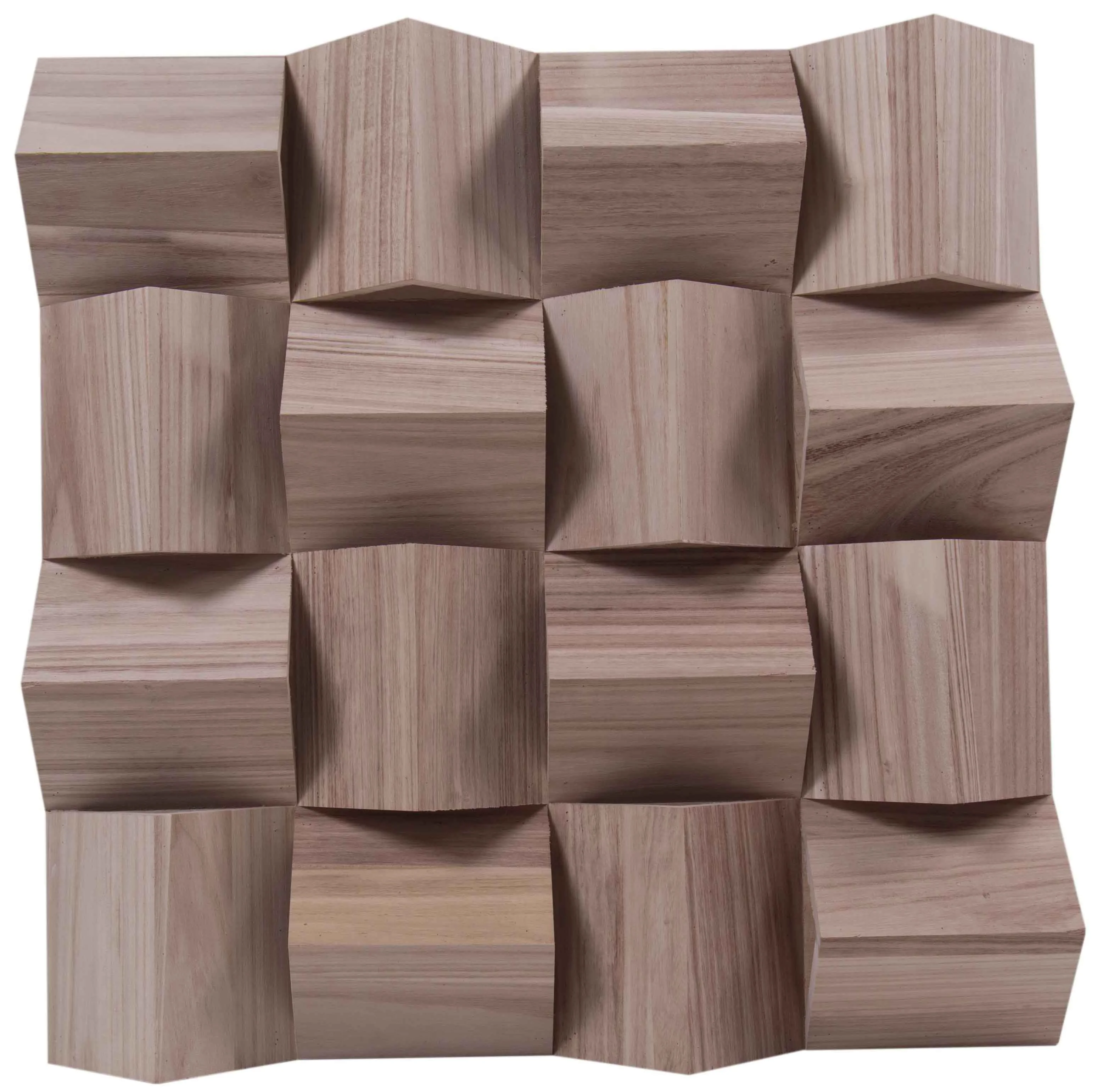 High Quality Sound Insulation Acoustic Diffuser for Bass Trap MDF Solid Wood Diffusion Acoustic Diffuser