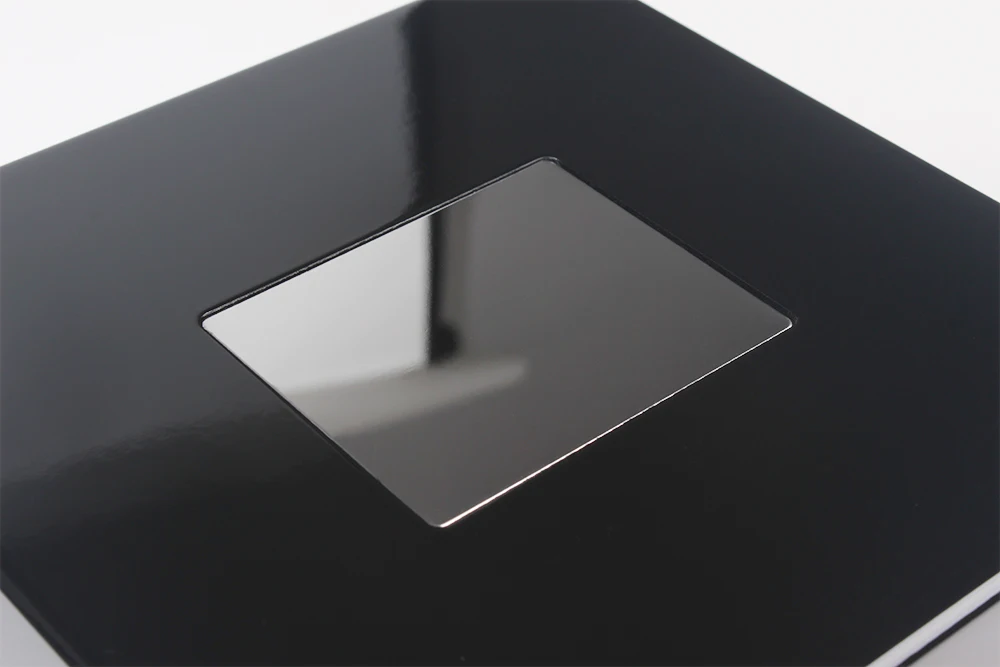 Роскошная черная лакированная деревянная коробка для часов для упаковки с защитным покрытием