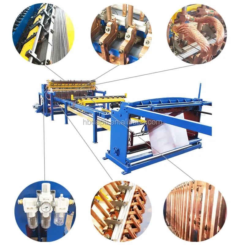 Low Price Automatic Poultry Cage Machine for Farm Provided Fully Automatic Wire Mesh Welding Machine with 2 - 4 Mm