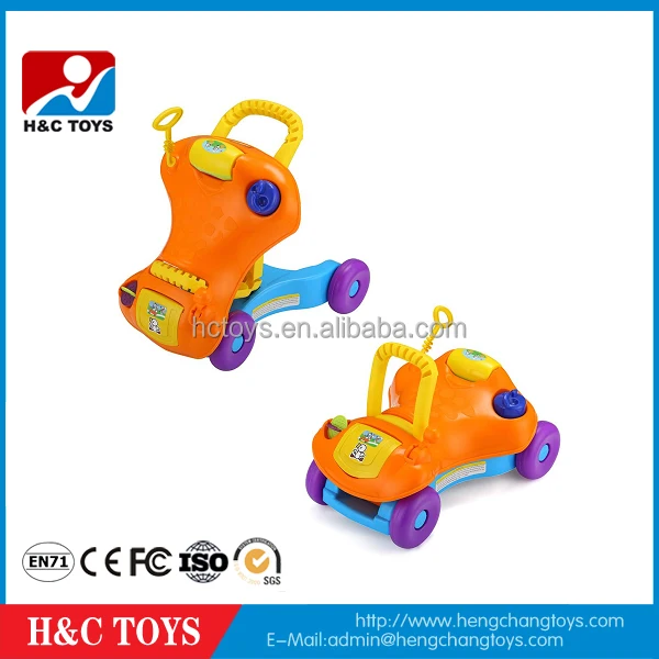 Multifunction New Model Baby Trolley Walker Plastic Baby Walker Car