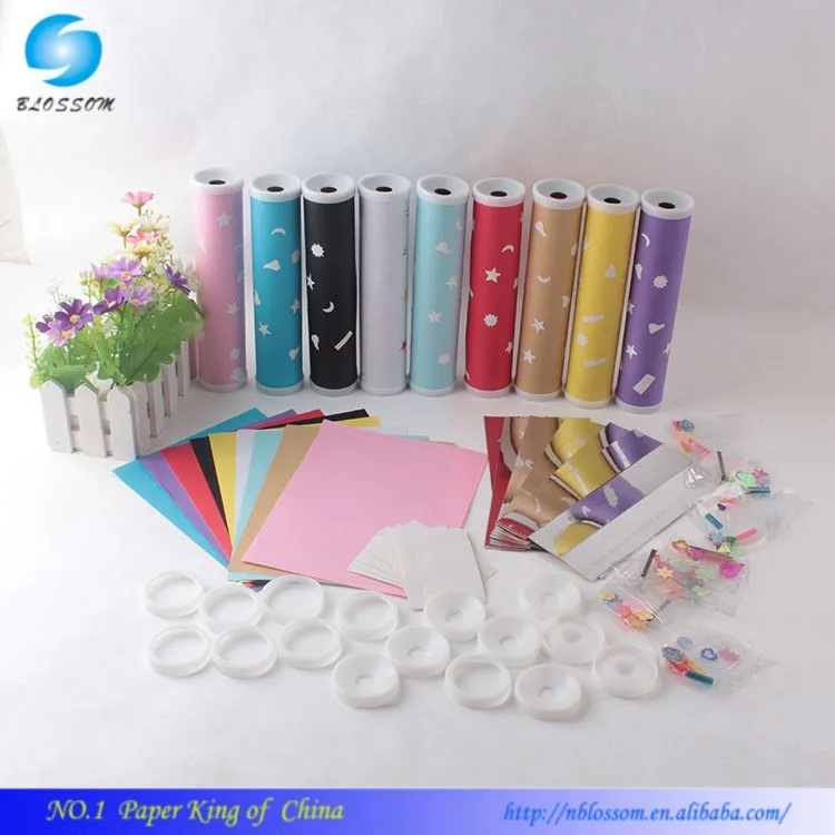 Лидер продаж 2017, рекламный дизайн, крашеная бумага, Волшебный мини-калейдоскоп «сделай сам»