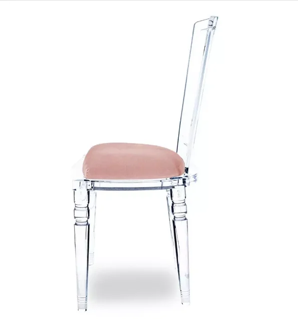 clear acrylic vanity chair