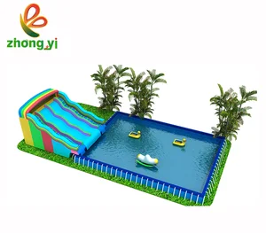 Popular Design Outdoor Amusement Equipment Giant Inflatable Water Park