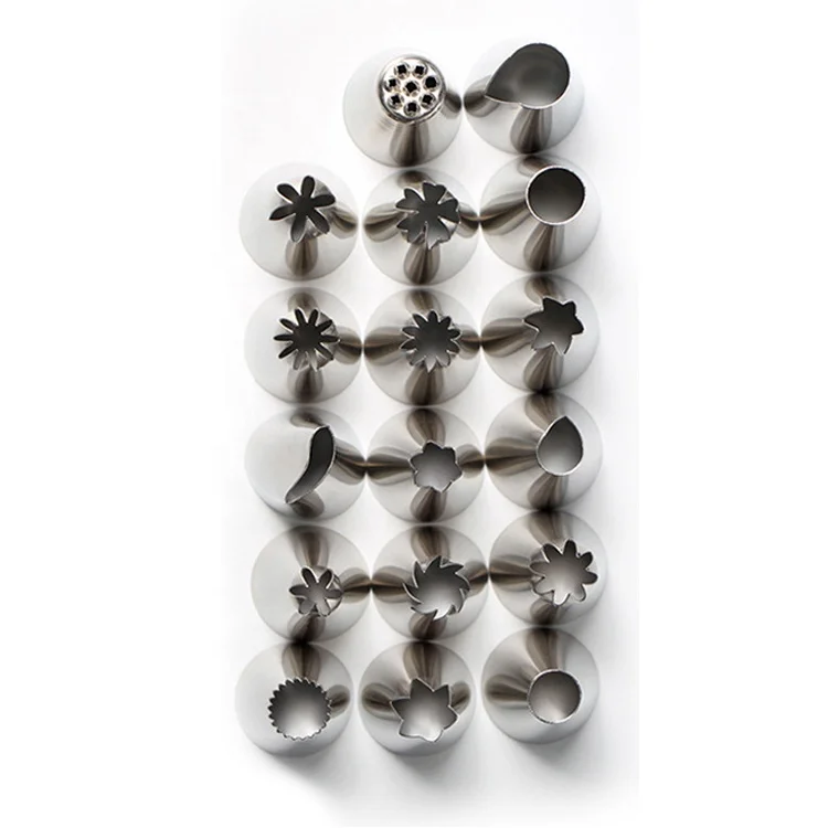 Eco-friendly Cake Decorating Tool With Nozzle Tip Custom Logo Oem