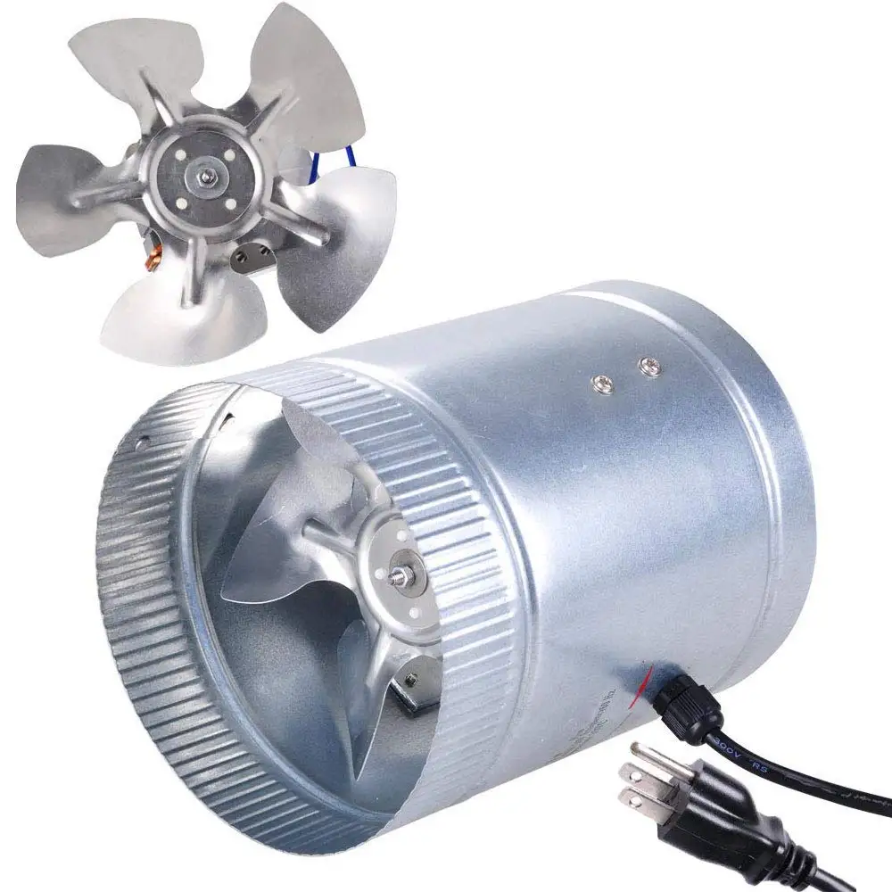 Inline Duct Booster Fan, 4'', 6'', 8'', Stainless - detail 14