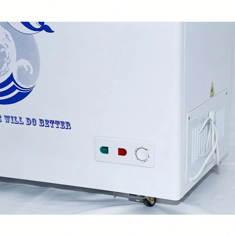 
Морозильная камера из нержавеющей стали с открытой дверью со скидкой 