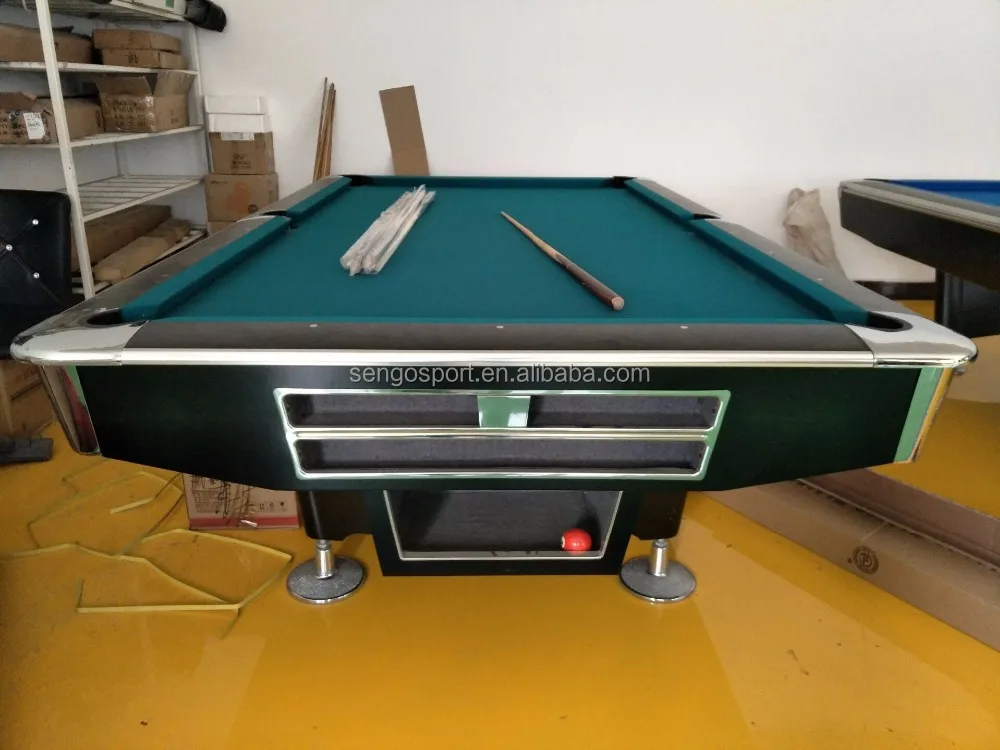 Standard Bumper Pool Poker Table Russian Pyramid Billiard Table