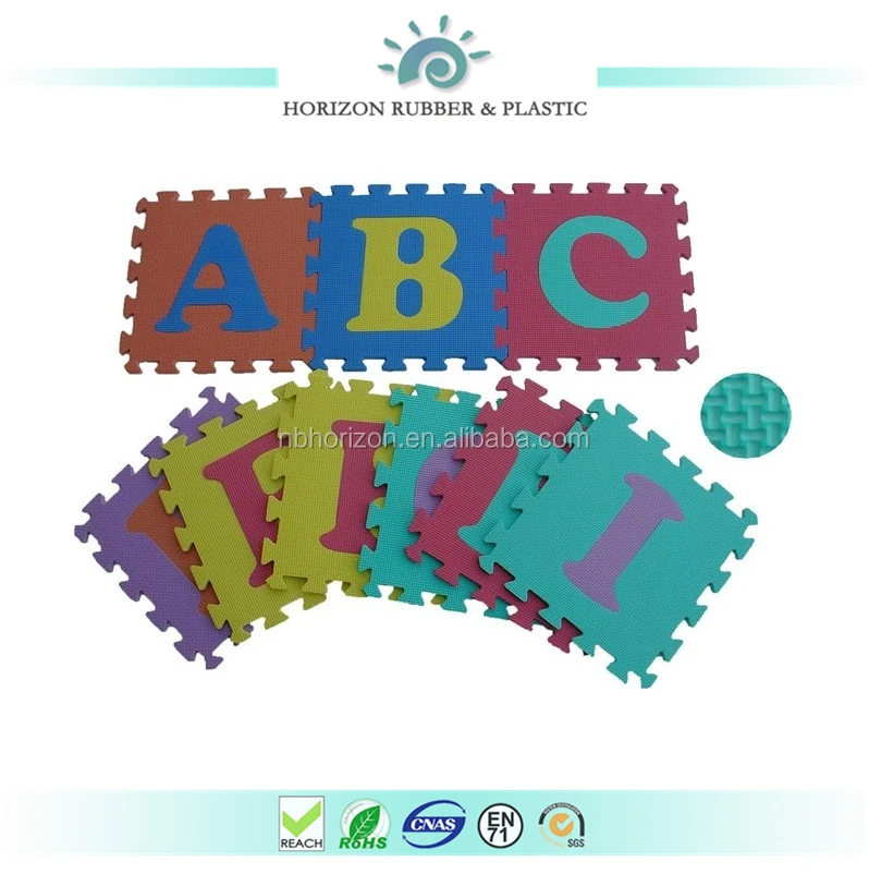 Удобные детские ева головоломки мат алфавита фрукты животных дети