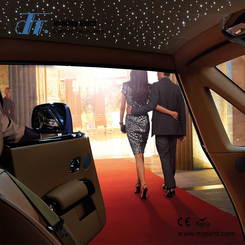 Осветительный оптоволоконный комплект для украшения интерьера автомобиля и аксессуаров